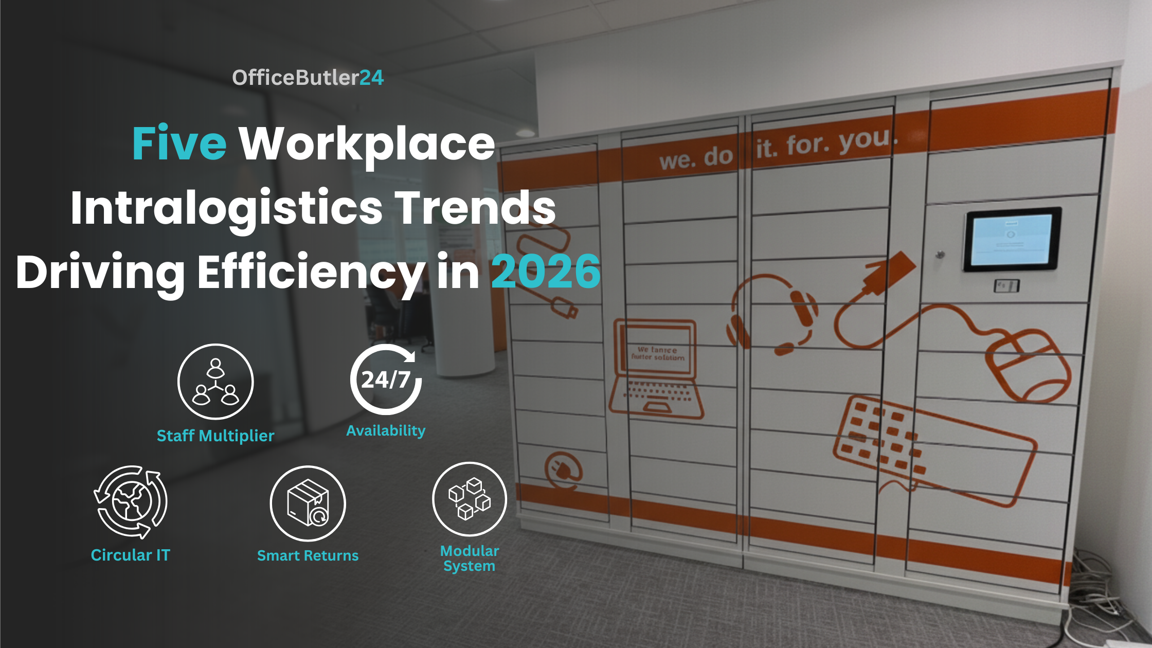 5 Trends in der Workplace-Intralogistik für mehr Effizienz im Jahr 2026